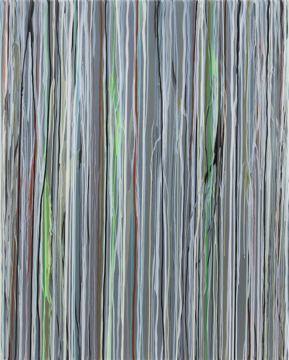 Werk: Reverse Glass Painting No.111 -2016