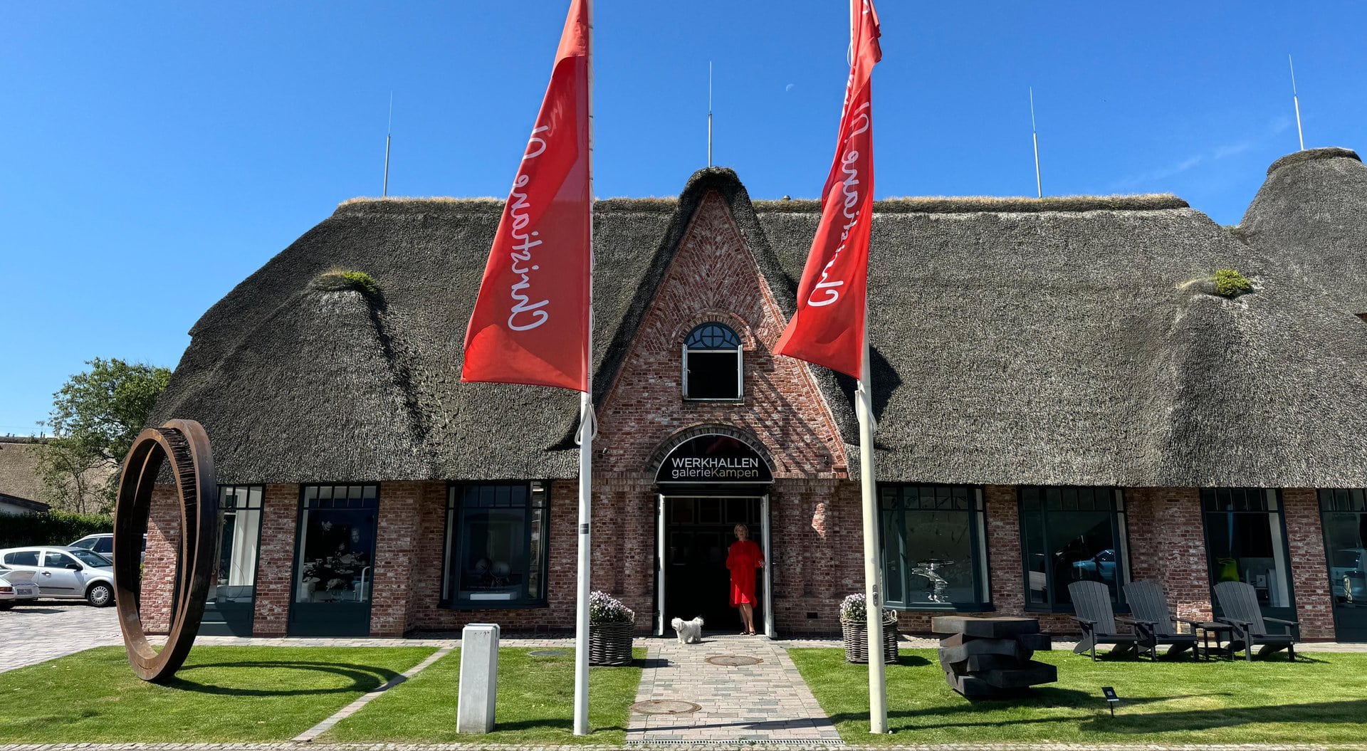I am looking forward to your visit! Live and virtual! Yours Christiane Obermann. Here you find a short portrait of the gallery. // Welcome to the gallery WERKHALLEN in Kampen on the island SYLT