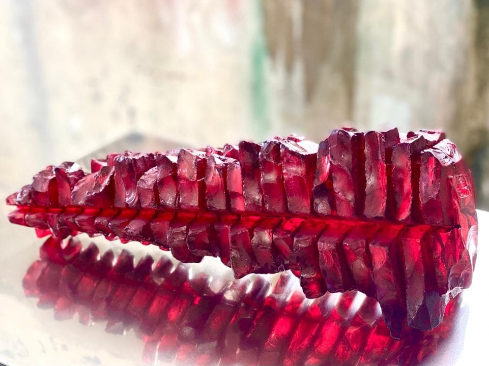 Werk: Tiefes Rot